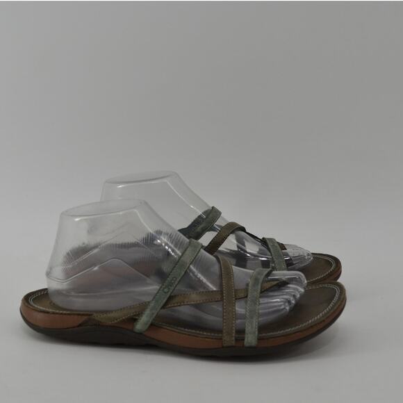 Chacos Cordova Womens Size 10 Leather Strappy Sandals Brown - Picture 5 of 14